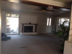 Midcentury Window in Living Room